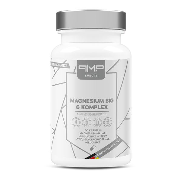 Magnesium Big 6 Komplex, 60 Kapseln