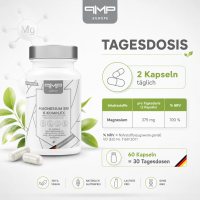 Magnesium Big 6 Komplex, 60 Kapseln