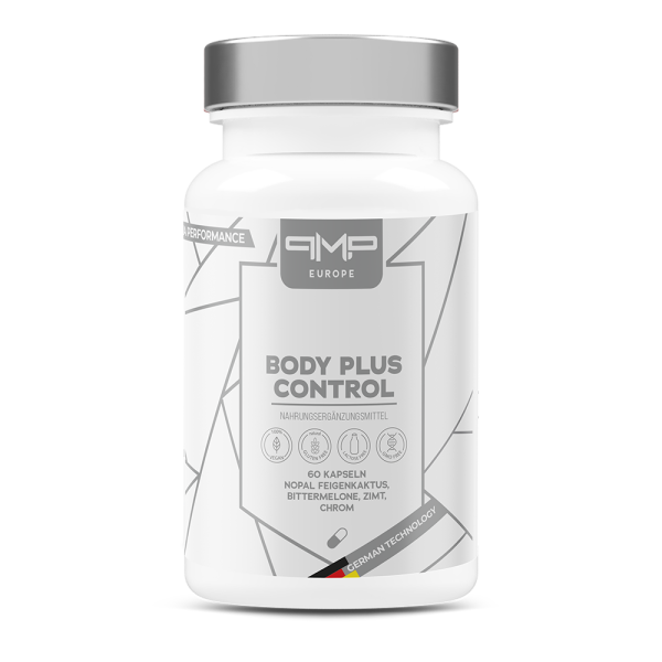 Body Control, Nopal Feigenkaktus, Bittermelone, Zimt, Chrom, 60 Kapseln