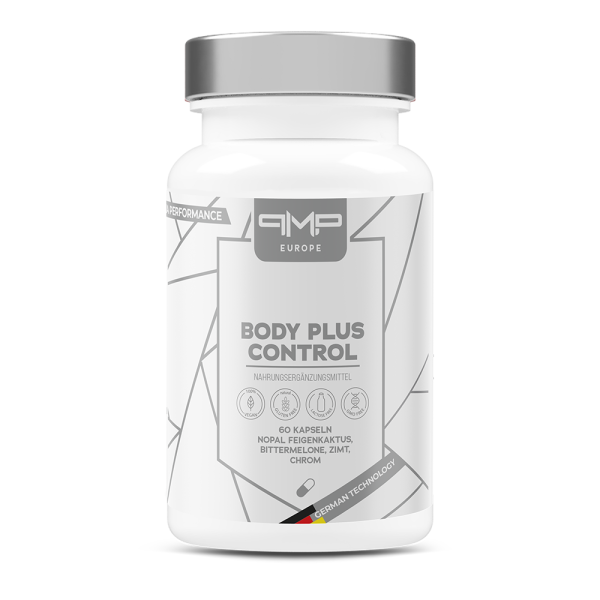 Body Plus Control, Nopal Feigenkaktus, Bittermelone, Zimt, Chrom, 60 Kapseln