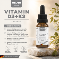 Vitamin D3 + K2, Tropfen