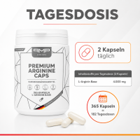 Premium Arginin Caps, 365 Kapseln